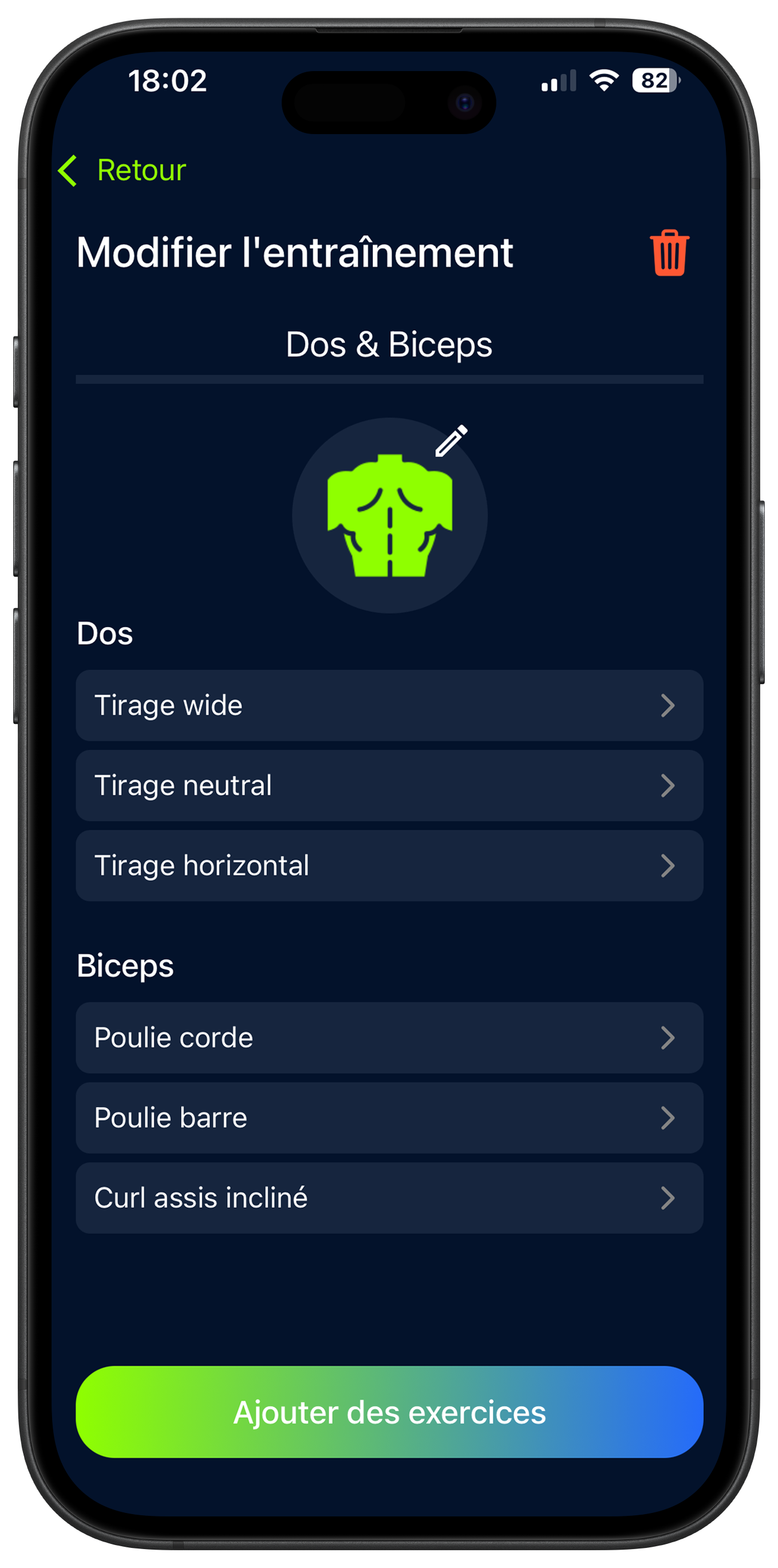 Gestion du programme