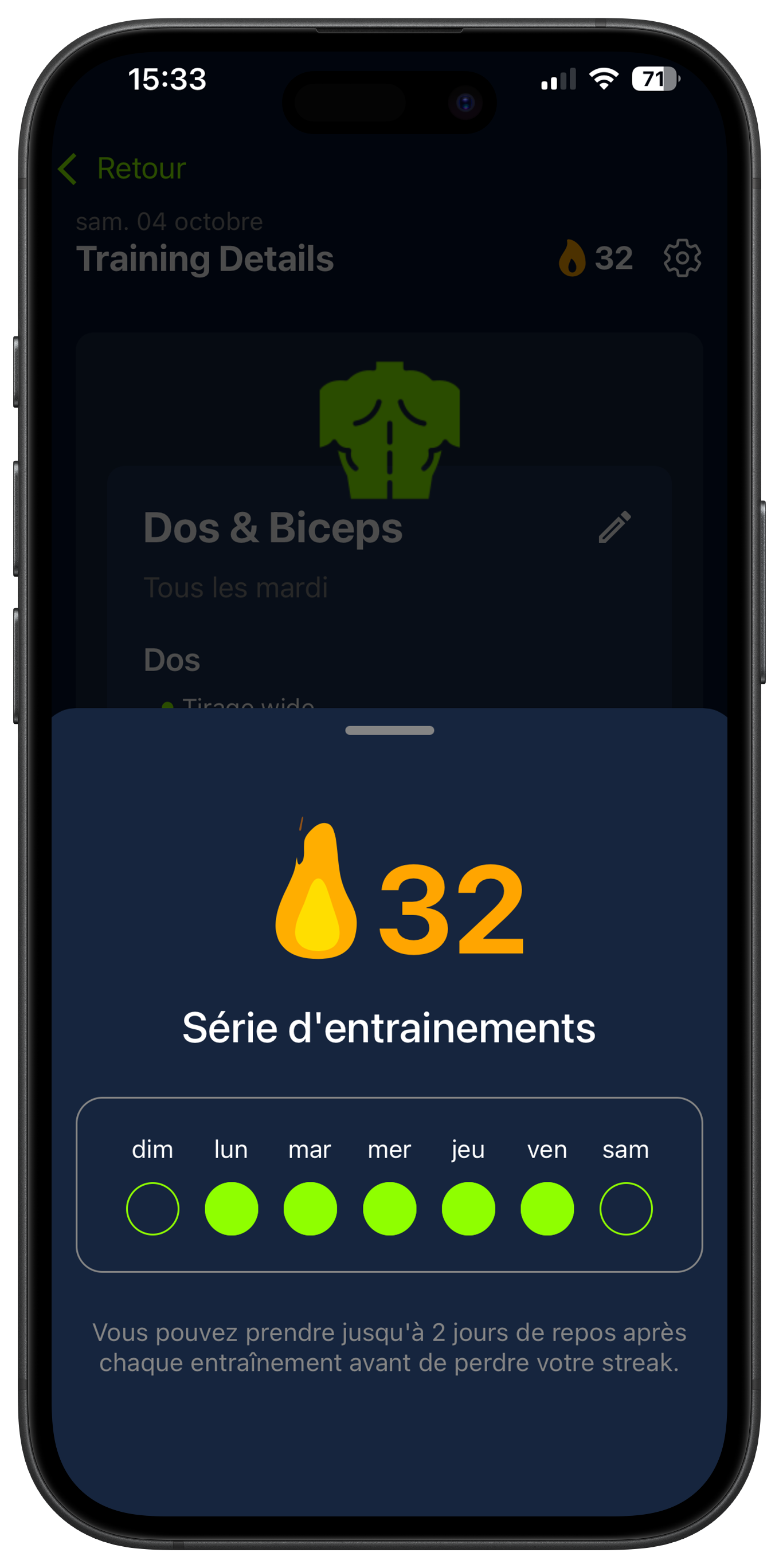 Gestion du programme